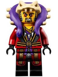 樂高LEGO 幻影忍者 陳大師 njo136 含爪 70595 70746 含武器