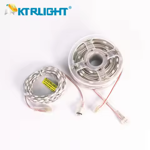 DC5V 12V 1.5cm/2.5cm/5cm/10cm Pitch 100ct/200ct/300ct Transparent Seed LED Pixel String Light WS2811