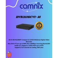 *CAMNIX, DVR3116CVI-AI, 5MP Lite DVR