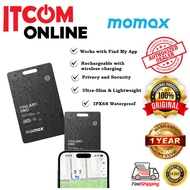 MOMAX BR9 FIND MY TRACKER RECHARGEABLE BLACK