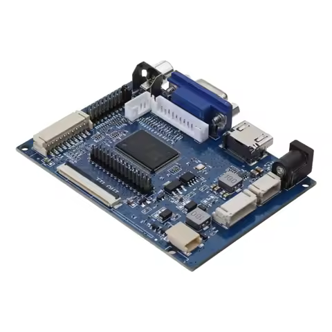 AC57-PCB800099 LCD Screen Car GPS Display LCD Driver Board -Compatible VGA AV To TTL RGB LVDS