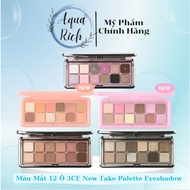 3CE NEW TAKE EYESHADOW PALETTE 12-pan EYESHADOW PALETTE [Motion Frame - Raw Neutrals - Creative Filt