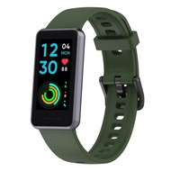 Suitable for Realme band  watch with solid color silicone strap sports silicone replacement wristband