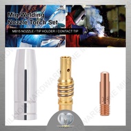Mig Welding Nozzle Welder Torch Nozzles Gold Tip Holder Contact Tips MB15 NOZZLE / TIP HOLDER / 0.8m