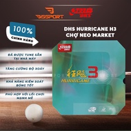 DHS Hurricane H3 Cho Neo Ship Table Tennis Racket - 100% Genuine - Pre- Tuned, Extremely Spiny Ball 