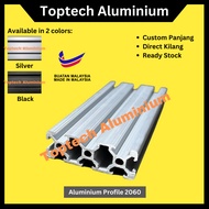Aluminium profile 2060 conveyor custom length for engineering commercial DIY use