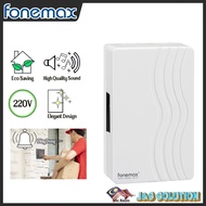 FONEMAX Mechanical Striking Wired Door Bell ( White )