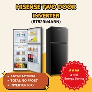 [NEW] Hisense 500L 2 Door Inverter Refrigerator Black 4 Star Energy Saving / All Zone Active Hygiene