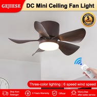26Inch Modern Ceiling Fan With Light Tricolor And 6 Speed Strong Wind Frequency Conversion Fan