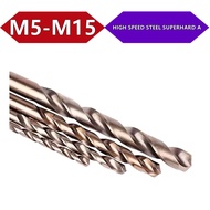 Drill Bit Straight Shank Twist Drill High Speed Steel Hand Electric Drill Superhard Alloy Drill Bit 