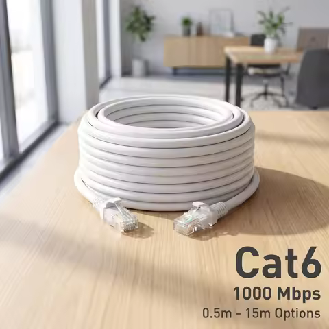 cat6 ethernet cable Ethernet Cable Cat6 Gigabit High Speed 1000Mbps Internet Cable RJ45 Shielded Net
