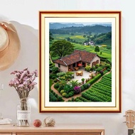 Dream House cross-stitch painting (closed embroidery) VS8356 - Size:(60x76)cm