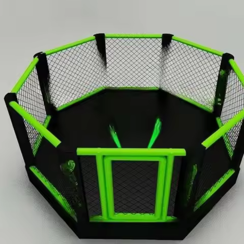 Competition training ring boxing ring octagonal cage fighting cage MMA ring fighting table floor fig