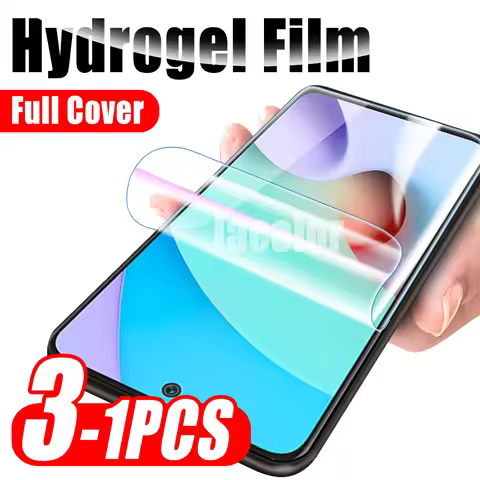 1-3PCS Soft Hydrogel Film For Xiaomi Redmi 10 2022 Prime 10X Pro 5G 4G 9A 9i 9AT Gel Protection Scre