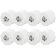 (8 Pack) White Athletic Sprorts Tape Very Strong Athletic Tape No Sticky Residue for Athletes, Sport