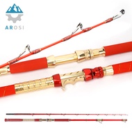 1-Piece/2-Piece boat fishing rod sea fishing rod High quality alloy fishing reel seat spinning casti