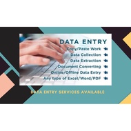 Data Entry Services - all in