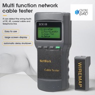 Sc8108 Portable LCD Network Tester Network Meter & LAN Phone Test Cable & Meter With LCD Display RJ4
