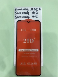 Tempered Glass Samsung A02s - Samsung A12 - Samsung A02 Full Cover