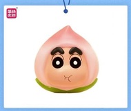 簡動文創蠟筆小新水果萌粒公仔盲盒 桃小新
