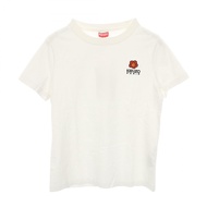 【二手】 KENZO短袖T卹，花朵Logo刺繡，純棉，女款，二手