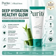 PURITO Mighty Bamboo Panthenol Cream 100ml 10% Panthenol Vitamin B5 Repair Skin Barrier Face Moistur