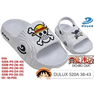 Latest Unisex Men's and Women's Slop Sandals DULUX X ONEPIECE Premium Slip On Slide Sandals | Dulux 