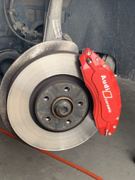 Aluminum Alloy Brake Caliper Cover for Audi Q3 Q5 A1 A3 A4L A5 A6L A7 RS S4 Modification Cover Car A