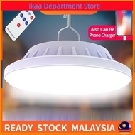 ready stock 400W 200W Rechargeable LED Bulb Lamp Remote Control Solar Charge 120/60 lamp beads Porta