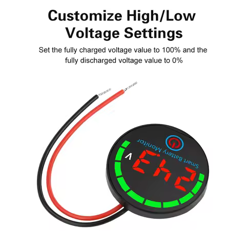 DC 7-55V 3S-14S Acid/Lithium Universal Battery Charge Indicator Board Battery Level Indicator Voltag