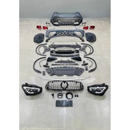 Benz GLC X253 W253 SUV Coupe 16-19 convert 2020 GLC63 AMG bodykit body kit front rear bumper head ta