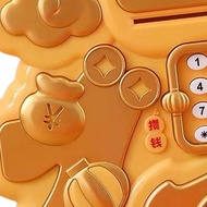 [xdnblun] Piggy Bank Money Box ATM Toy Saving Box Toy Automatic Rolling Money ATM