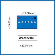 🎖แบตเตอรี่รถยนต์ GS รุ่น MFX50L / MF 40Ah.  พร้อมใช้  ไม่ต้องเติมน้ำ /สำหรับเก๋ง <1500cc.
