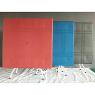 MEJA PETAK LIPAT PLASTIK 3X3 FORDABLE PLASTIK DINING TABLE 3X3 SQUARE