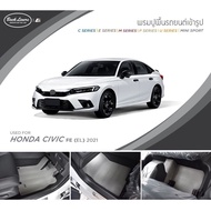 พรม ปูพื้น รถยนต์ Honda Civic FE 2021 Back Liners by Ei PRODUCTS พรมรถยนต์ พรมปูพื้น พรมยาง ผ้ายาง