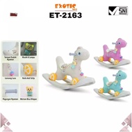 Exotic Ride On Toys ET-2163 Children's Rocking Horse Toy with Music Exotic/ ET-2163