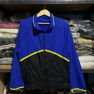 Zip Up Jacket biru Size M 67x54
