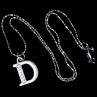 Initial Letter Necklace D