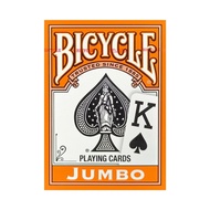 BICYCLE Playing Cards <Jumbo> Orange Poker Card