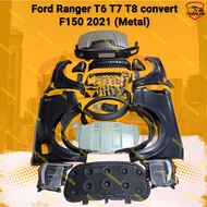 Ford Ranger T6 T7 T8 convert to F150 2021 (Metal) bodykit / f150 2021 bumper bodykit
