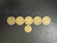 （56KN年5枚大壹毫）香港硬幣英女王伊利沙伯二世 1956KN年大一毫 Government of Hong Kong Coin Queen Elizabeth ll 1956KN $0.1