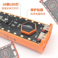 Bộ Vỏ Pin Sạc Di Động DIY Trong Suốt 4 8 Tiết 21700 18650 Hộp Đựng Pin Bộ Sạc Nhanh Cho Thiết Bị Di 