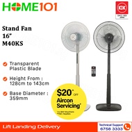 KDK Living Fan 40cm w/Remote Control M40KS