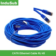 CAT6 Ethernet Cable RJ 45 Network Cable 20m Patch Cord for Laptop Router Cat6 Compatible Patch Cord 