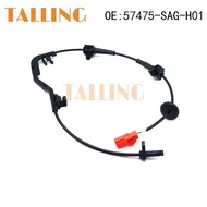 Rear Left ABS Wheel Speed Sensor for Honda Fit Jazz City GD6 1.2 1.4 2002-2008 Auto Parts 57475-SAG-