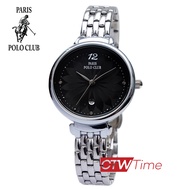 Paris Polo Club นาฬิกาข้อมือผู้หญิง สายสแตนเลส รุ่น 3PP-2112877L