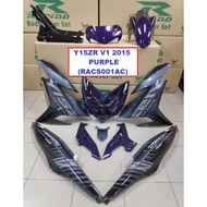 Cover Set Rapido Y15ZR V1 Yamaha Year 2015 Blue Red Ysuku Accessories Motor Y15 Black Purple Color Y15ZR