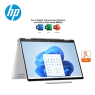 HP Envy X360 14-Fa0129AU 14'' WUXGA Touch 2-In-1 Laptop Glacier Silver