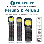 Olight Perun 3 & Perun 2 Mini Waterproof Headlight Camping Hiking Fishing Flashlight Torchlight Comp