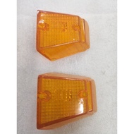 YAMAHA ET80 FRONT SIGNAL COVER LEFT ONLY (STOCK CLEARANCE OFFER) YAMAHA ET 80 FRONT SIGNAL LENS/COVER LAMPU DEPAN